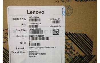 Lenovo 5B40S22105 BRACKET BRACKET H 82N4 Type C