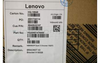 Lenovo 5B40S22107 BRACKET IO Bracket H 82QS
