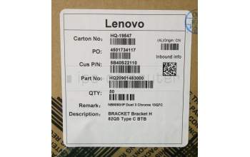 Lenovo 5B40S22110 BRACKET Bracket H 82QS Type C BTB