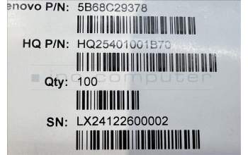 Lenovo 5B68C29378 TB520FU SideKey BU&*HQ25401001B70 CS