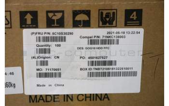 Lenovo 5C10S30290 CABLE Cable C 82K1 HDD FFC