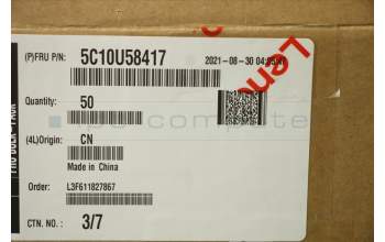 Lenovo 5C10U58417 CABLE Fru,SATA PWR(290mm+180mm)_TCO8.0