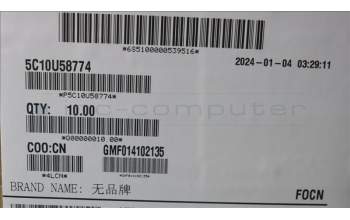 Lenovo 5C10U58774 CABLE Fru12VHPWR to 12VHPWR RA 420mm