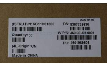 Lenovo 5C11H81506 CABLE FRU Displaykabel cable 100W GEN4
