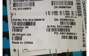 Lenovo 5C21B89915 CAMERA FRU CM 5M USB Rear Chicony