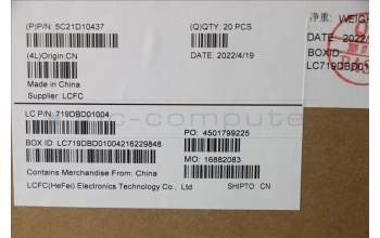 Lenovo 5C21D10437 CAMERA CS22 FHD Hybrid Y4 2MIC AVC