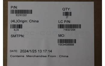 Lenovo 5C21K12321 CS23 Y4 HD 2MC CCY