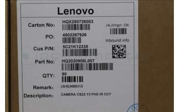 Lenovo 5C21K12335 CAMERA CS23 Y3 FHD IR CCY