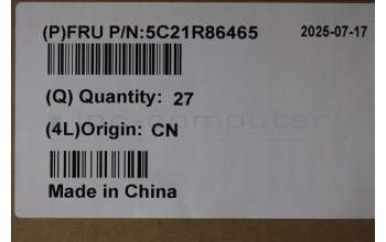 Lenovo 5C21R86465 CAMERA CS24 Y4 HD 2MC BSN