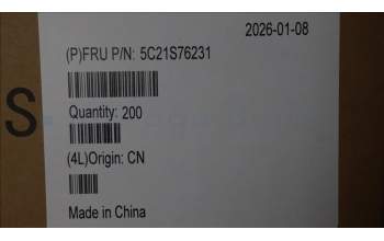 Lenovo 5C21S76231 CAMERA CS26 Y4 5M 2MC AVC