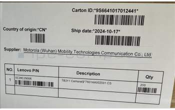 Lenovo 5C28C29006 TB311 Cameral&*7601AA002001 CS