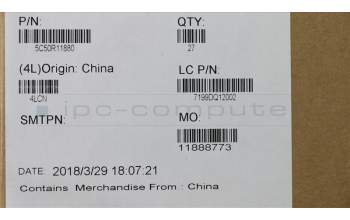 Lenovo 5C50R11880 CARDPOP I/O Board L 81EU W/Cable