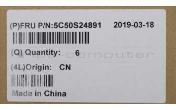 Lenovo 5C50S24891 CARDPOP MIC BOARD C 81ND R&L W/FFC