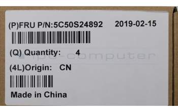 Lenovo 5C50S24892 CARDPOP POWER BOARD C 81N6 W/FFC