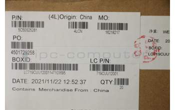 Lenovo 5C50S25281 CARDPOP USB Board L 82QY