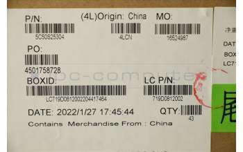 Lenovo 5C50S25304 CARDPOP Sensor_Board L 82LU