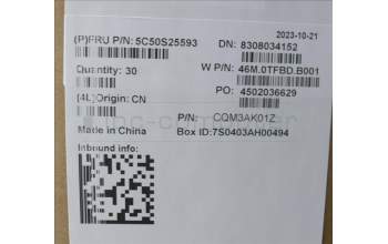 Lenovo 5C50S25593 CARDPOP CARDPOPW 21KH IO board NVP