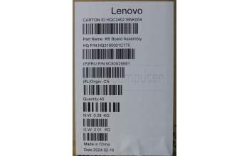 Lenovo 5C50S25681 CARDPOP USB board H 83DL w/mylar