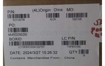 Lenovo 5C51J62789 CARDPOP FRU PCBAIO/B NSF861 LE620 W/OFPR