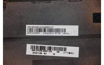 Lenovo 5CB0K93615 COVER Lower Cover W 80RV Black