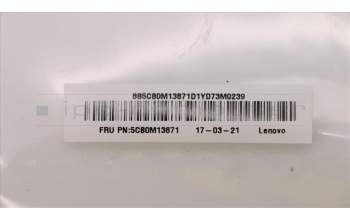 Lenovo 5CB0M13871 COVER Stand Cover 3N 80U1 Silver WW WIFI