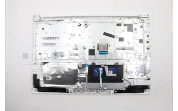 Lenovo 5CB0N86306 C-Cover with keyboard, UK English, White, Non-Backlight, UK