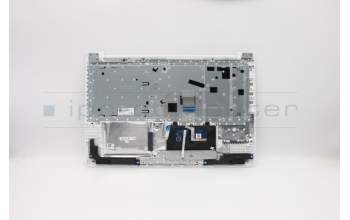 Lenovo 5CB0N86585 C-Cover with keyboard, Slovenian, White, TouchPad, UK