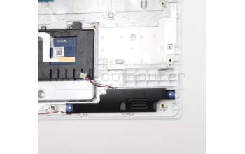 Lenovo 5CB0N86585 C-Cover with keyboard, Slovenian, White, TouchPad, UK