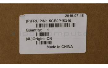 Lenovo 5CB0P15316 LowerCaseL80XW GRAY