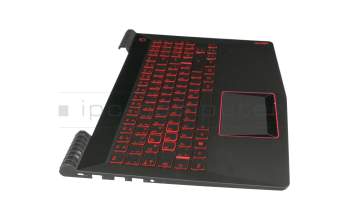 5CB0P24361 Original Lenovo Tastatur inkl. Topcase DE (deutsch) schwarz/schwarz mit Backlight