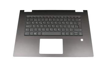 5CB0Q96508 Original Lenovo Tastatur inkl. Topcase CH (schweiz) grau/grau mit Backlight