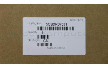 Lenovo 5CB0R07531 COVER UpCaseASM3N81F4 PG BL W/KBUSINT\'E