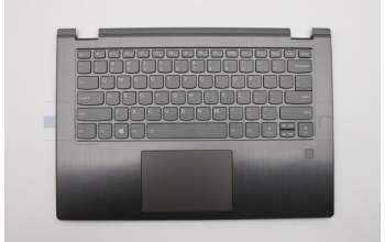 Lenovo 5CB0R08514 C-Cover with keyboard, USA English, Iron Grey, Backlight, Fingerprint, US