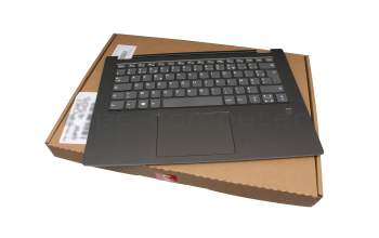 5CB0R47222 Original Lenovo Tastatur inkl. Topcase FR (französisch) grau/grau