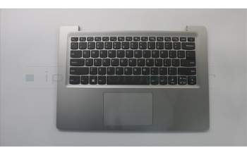 Lenovo 5CB0R61299 C-Cover with keyboard, USA English, Mineral Grey, Non-Backlight, US