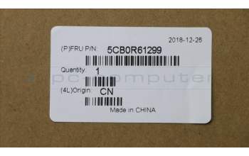 Lenovo 5CB0R61299 C-Cover with keyboard, USA English, Mineral Grey, Non-Backlight, US