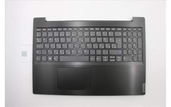 Lenovo 5CB0S16612 C-Cover with keyboard, Hungarian, Black, Non-Backlight, UK
