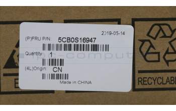 Lenovo 5CB0S16947 COVER Lower Case L 81MU Gery IMR DIS