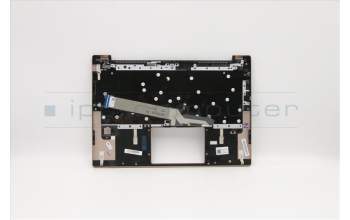 Lenovo 5CB0S17274 C-Cover with keyboard, Bulgarian, Copper, Backlight, Fingerprint, UK