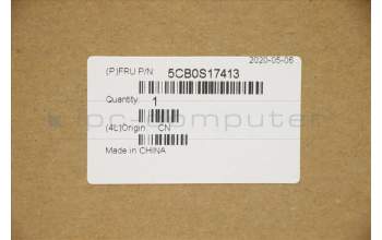 Lenovo 5CB0S17413 C-Abdeckung mit Tastatur, USA – Englisch, Ohne_Hintergrundbeleuchtung, Ohne_Fingerabdruckscanner