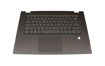 5CB0S17576 Original Lenovo Tastatur inkl. Topcase US (englisch) grau/grau mit Backlight