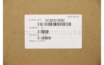 Lenovo 5CB0S18582 Tastatur inkl. Topcase C81N7 SP BLKB_BUL