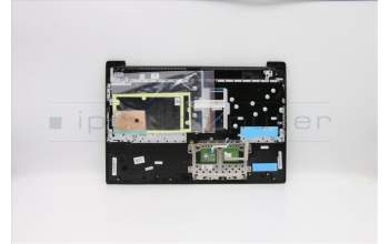 Lenovo 5CB0S18744 C-Cover with keyboard, Belgian, Black, Backlight, UK