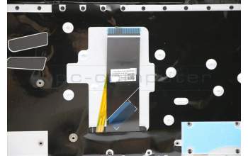 Lenovo 5CB0S18744 C-Cover with keyboard, Belgian, Black, Backlight, UK