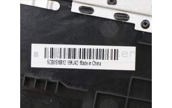 Lenovo 5CB0S18812 C-Cover with keyboard, Bulgarian, Blue, Backlight, UK