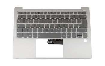 5CB0S72876 Original Lenovo Tastatur inkl. Topcase DE (deutsch) grau/silber mit Backlight