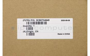 Lenovo 5CB0T04945 Tastatur inkl. Topcase C 81JS IG W/KB US INT\'E