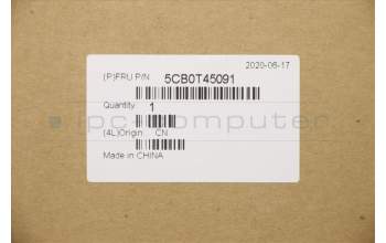 Lenovo 5CB0T45091 C-Cover with keyboard, Nordic, Non-Backlight, UK