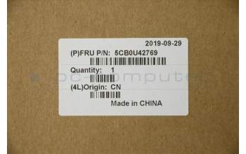 Lenovo 5CB0U42769 Tastatur inkl. Topcase ASM_USA L 81LK BL