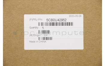 Lenovo 5CB0U42952 Tastatur inkl. Topcase ASM_BE L81Q4 BL_BK